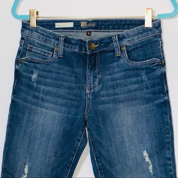 Kut From the Kloth Natalie Crop Jeans size 4 - Picture 2 of 7